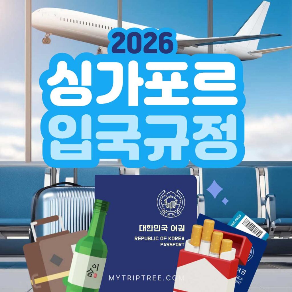 2026 싱가포르 입국 규정 담배 전자담배 주류 반입 면세 완벽 정리, 이제 헷갈리지 마세요! 1 싱가포르 입국 규정