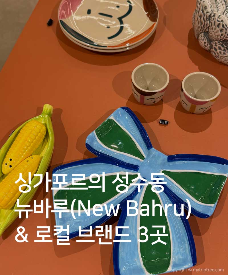 싱가포르 가볼만한 곳, 떠오르는 핫플 뉴바루(New Bahru) 취향 저격 로컬 브랜드 3곳